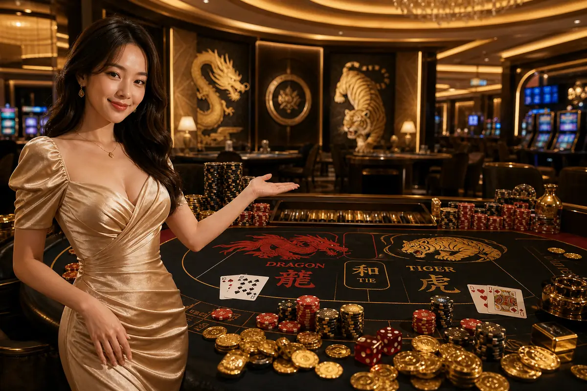 mmk022 Roulette Dragon Tiger Table Games